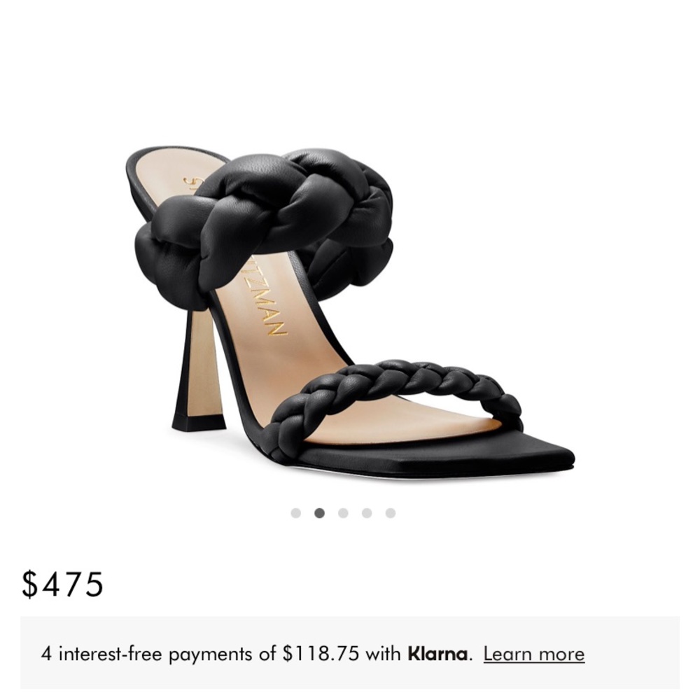 Stuart weitzman braided sandal